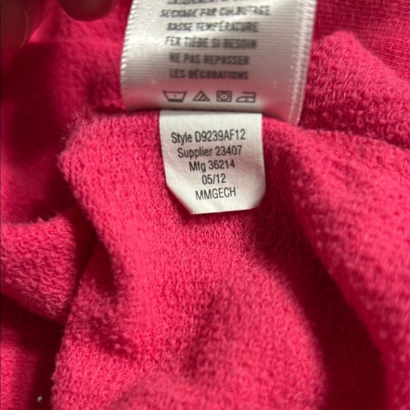 Aero Pink Cropped Hoodie XL - Picture 7 of 7